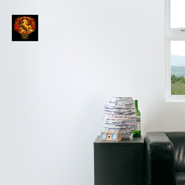 Happy Chinese New Year 2026 Year of The Horse by ArtistTee ⭐⭐⭐⭐⭐